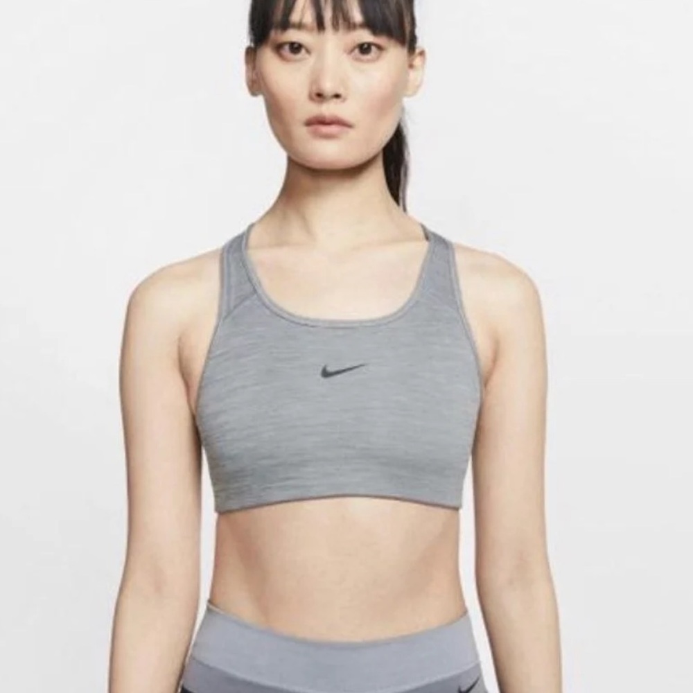 Nike Women's Heather Gray Sports Bra